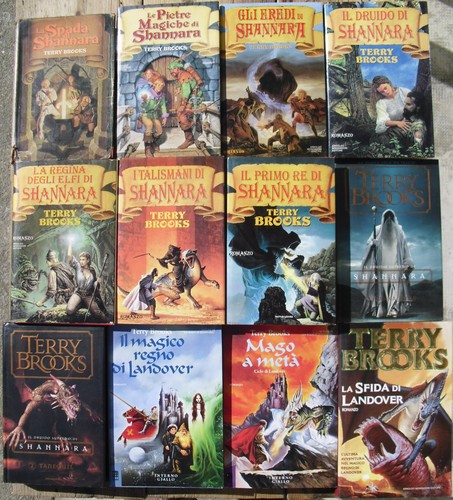 Lotto libri fantasy spada - lotto,