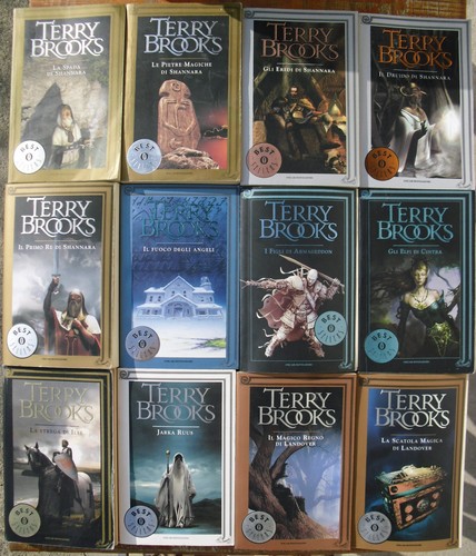 Lotto libri fantasy spada - fantasy, di